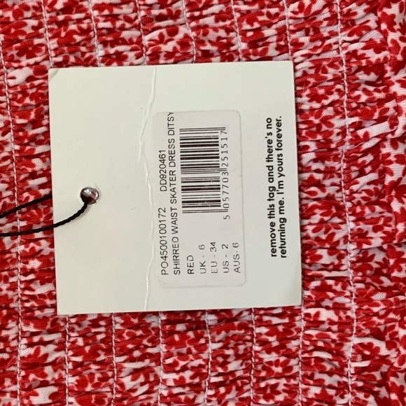 SQUARE NECK MISSGUIDED MINI DRESS - Picture 5 of 5